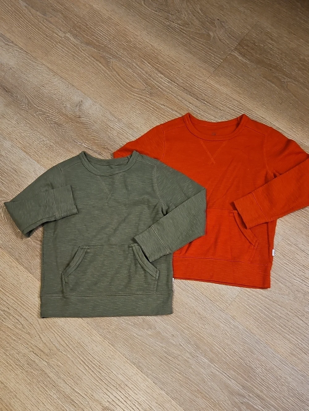 Gap Boys 4T Waffle Knit Pullover Shirts